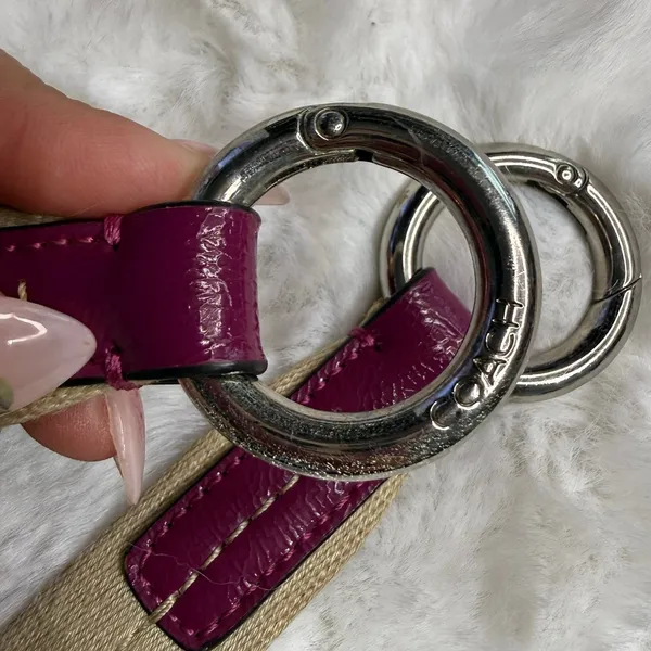Coach Poppy Purple Replacement Strap - Image 4