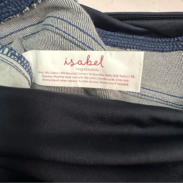 Isabel‎ Maternity by Ingrid & Isabel Dark Blue Jeggings - Image 6