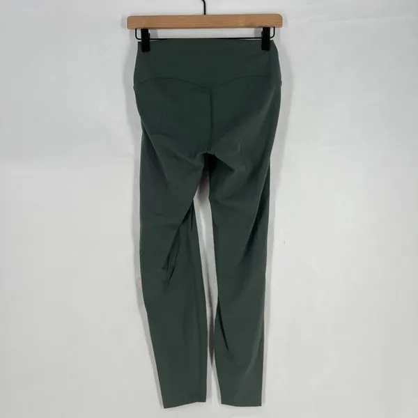 Lavento Yoga Legging Womens L/8 Green Buttery Soft Mid‎ Rise High Waist Workout - Image 5