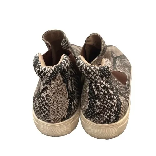 Coconuts by Matisse Harlan Slip On Sneakers Snake Print Faux Leather‎ Size 8.5 - Image 4