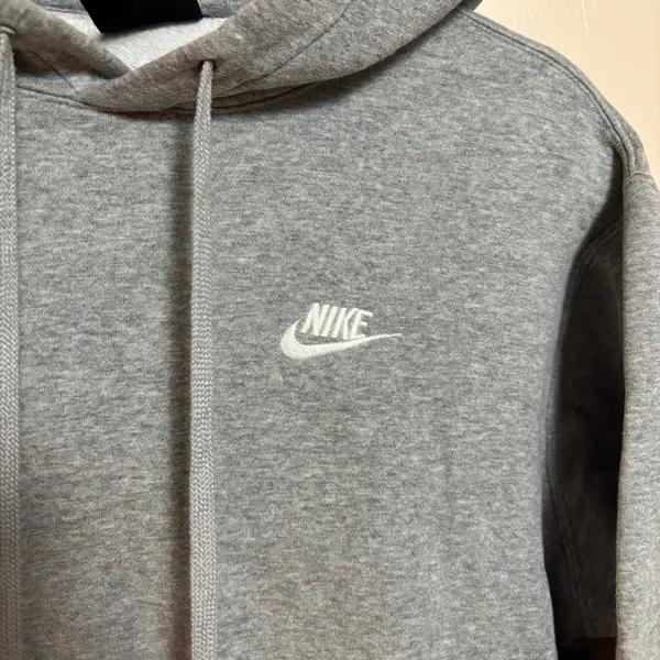 Nike Women’s‎ Hoodie Pocket Hood Gray Size Small - Image 2
