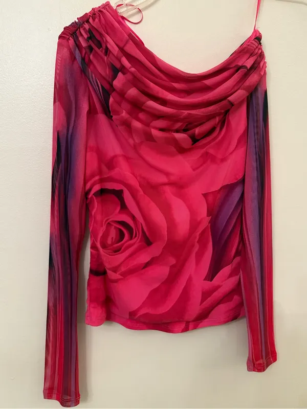 AFRM Mesh Barry Top Red Size XS - Image 5