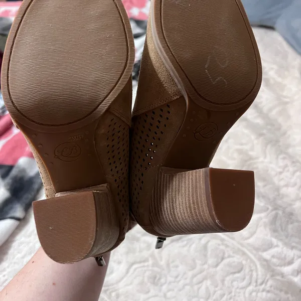 Brown booties Size 7 - Image 2