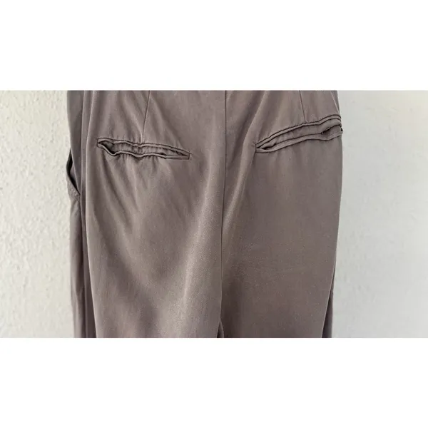 Reformation Mason High Waist Pleated Wide Leg Trouser 2P Office Career Business - Image 5