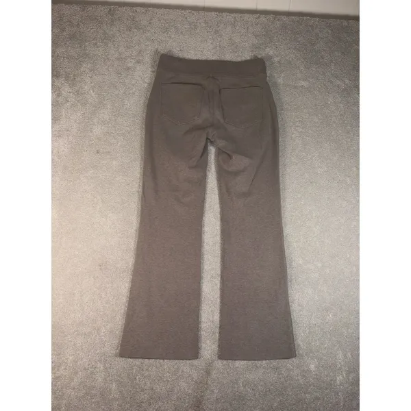 Duluth Trading Co Womens NoGA Naturale Cotton Bootcut‎ Pants Size Sx29 Brown - Image 4