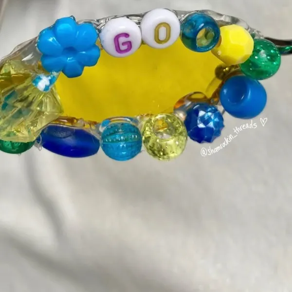 Notre Dame beaded sunglasses Gameday accessory - Image 13