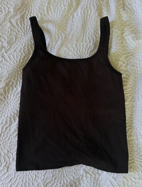 Lululemon Cropped Ebb To Street Tank - Image 2