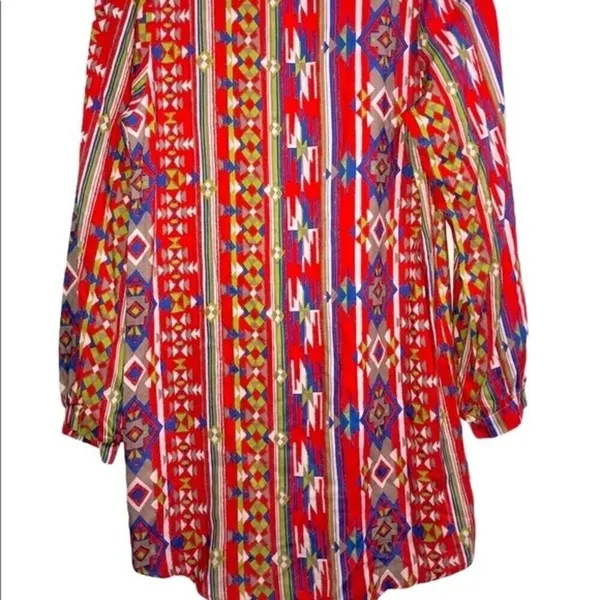 Everly size small boho shift dress; new with tags - Image 6