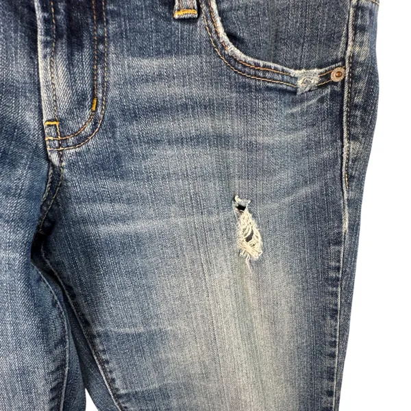 American Eagle Favorite Boyfriend Jeans Stretch Blue Low Rise‎ 8S 8 Short Y2K - Image 11