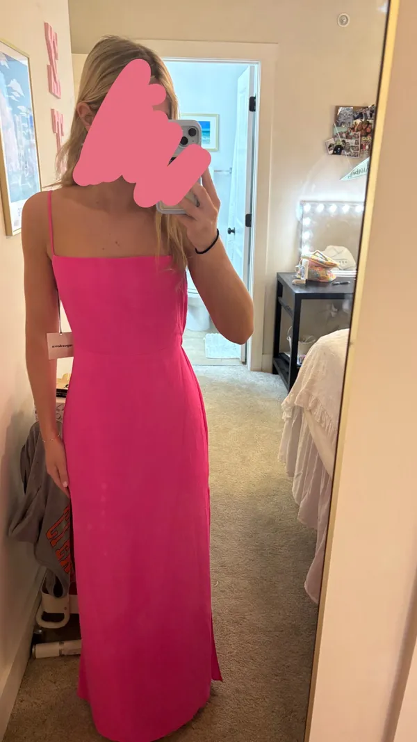 Pink Addison Maxi Dress - Image 3