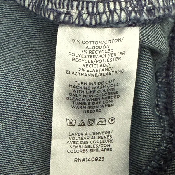 LOFT Dark Indigo Cropped Jeans - Image 7