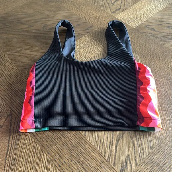 Beach Riot Tessa Top In Tropical Wave, Size Small, $123 - Image 7