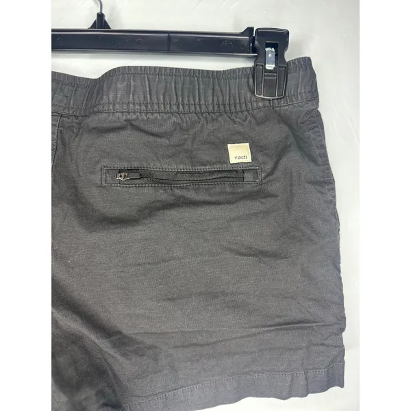 Vuori Ripstop Shorts Women's Size Medium Organic Cotton Gray Charcoal - Image 4