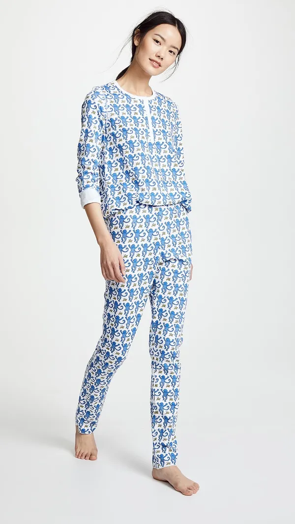 Roller Rabbit Monkey PJ Top - Image 2
