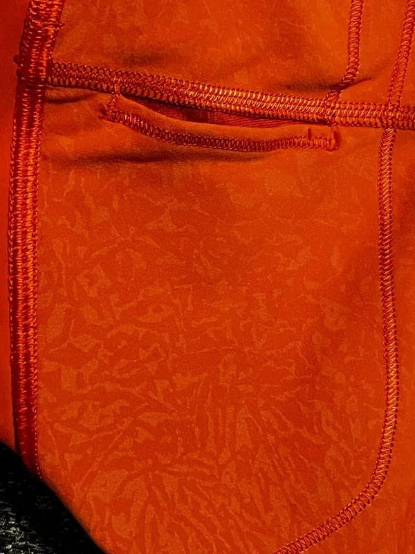 Womens sz6 Lululemon Wunder Train HR Short 8" Crunch Warm Coral - Image 6