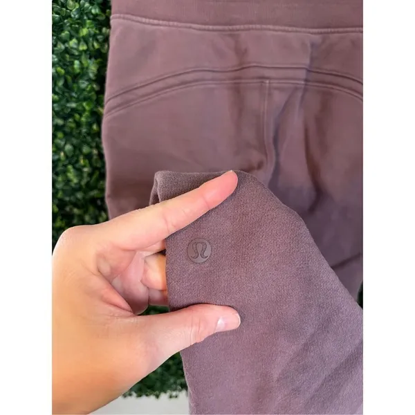 Lululemon Warm Down Joggers Size 4 Antique Bark - Image 3