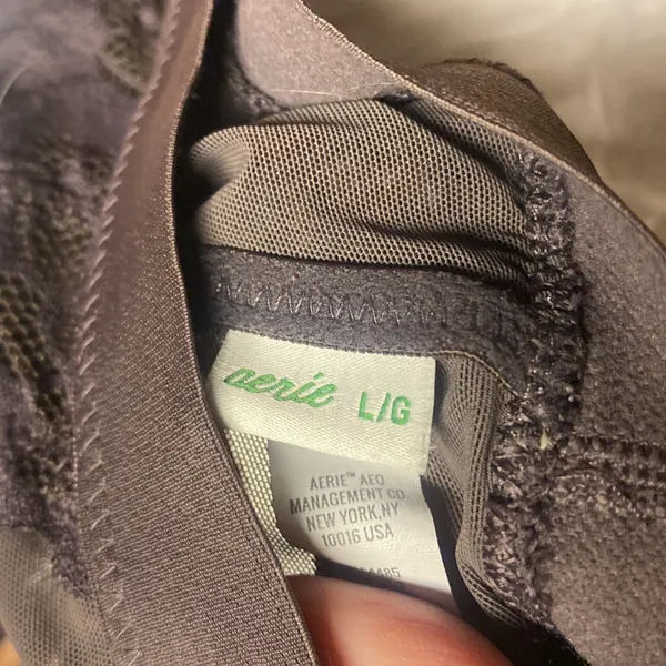 Aerie Eggplant Lace Bralette - Image 3