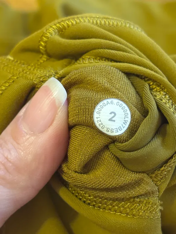 Lululemon Wunder Train High-Rise Biker Short 6" - Gold Spice - Size 2 - Image 7