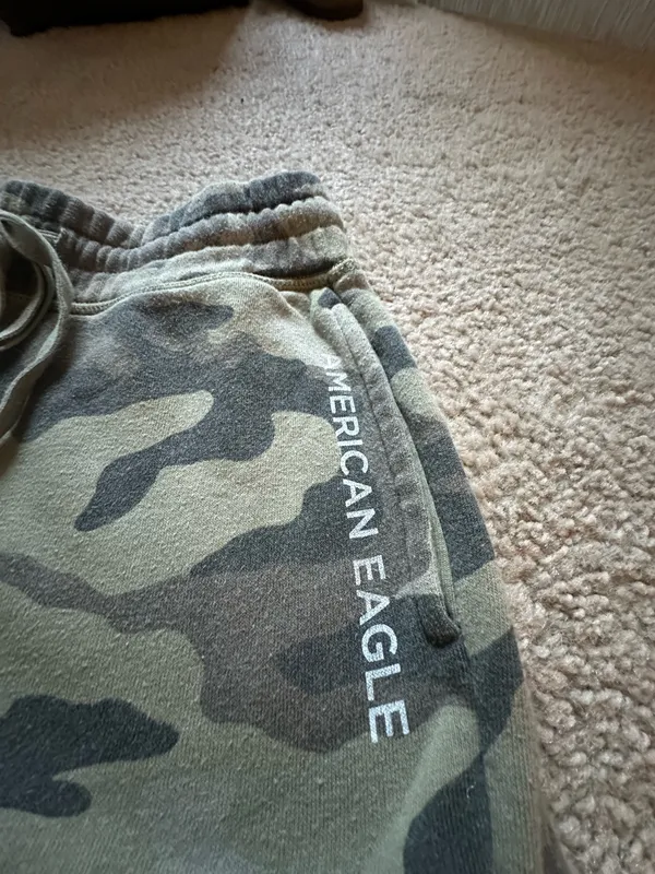American Eagle Camo Sweat Shorts - Image 2