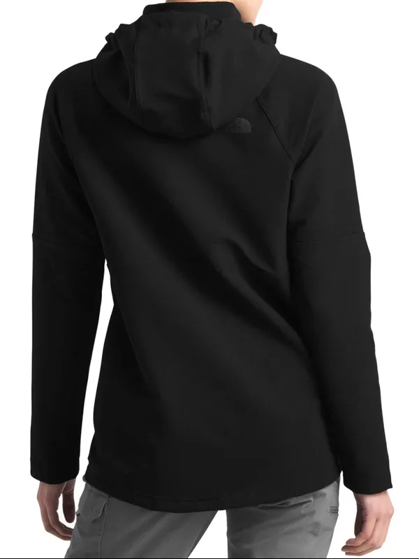 The North Face Tekno Ridge‎ WindWall Pullover Hoodie Black Women’s Small - Image 2