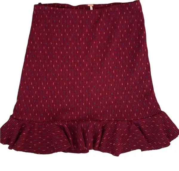 NWT Free People Set The Mood 2 Piece Sweater Skirt Set Size XS - Image 5