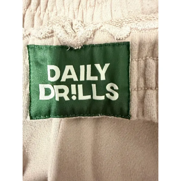 Daily Drills Wide Leg Sweatpants in Cafe Womens Size XS/S - Image 8