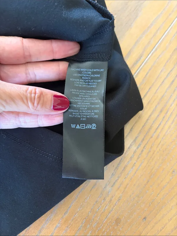 Anthropologie Black Sheer-Panel Long Sleeve Midi Dress - Image 6