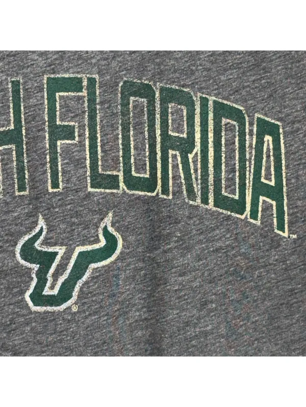 Rivalry Threads 91 South Florida Bulls Ringer Graphic T-Shirt Size Small - Image 4