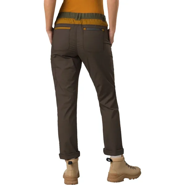 NWT PrAna Sz6 Black Olive Straight Leg Double Peak Hiking Outdoor Gorpcore Pants - Image 2