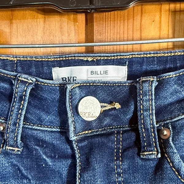 BKE Dark Blue Ankle Jeans Billie slim fit high rise jeans size 24 ankle skinny - Image 4