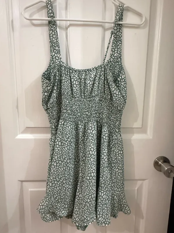 Romper Green Size M - Image 2