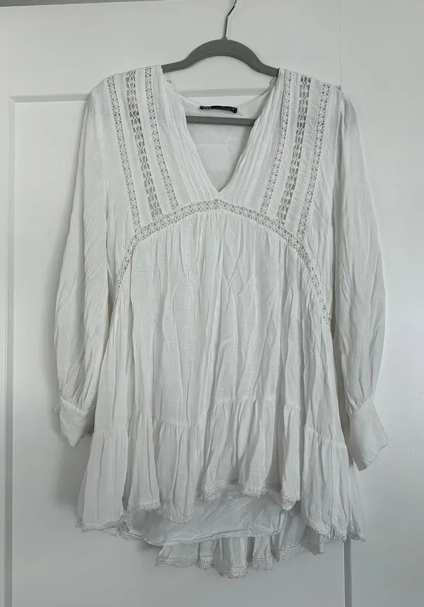 ZARA White Dress - Image 2