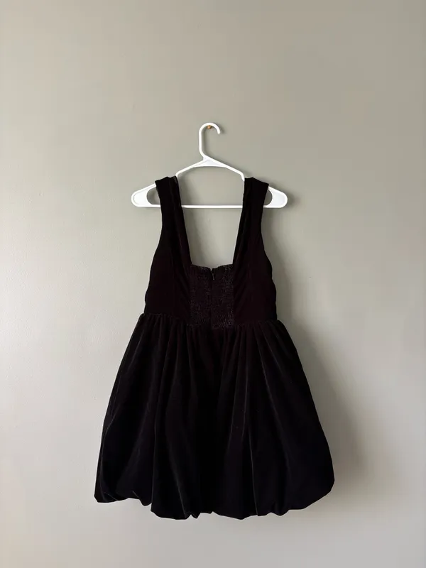 BHLDN Velvet Corset Mini Dress - Image 2