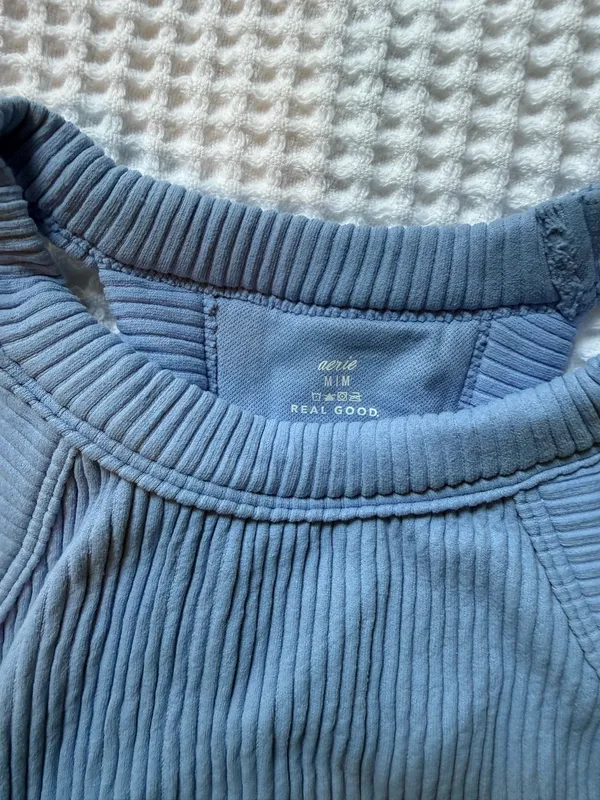 aerie seamless high neck bra top - Image 2