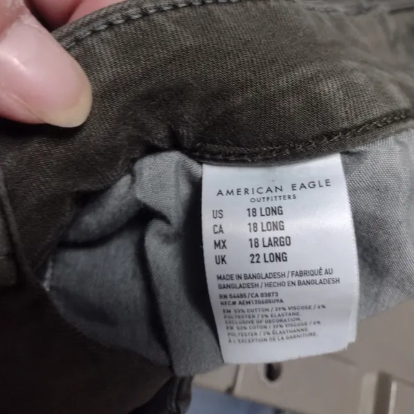 Pixie* American Eagle Camo Ne(x)T Level Stretch Skinny Jeans - Image 3