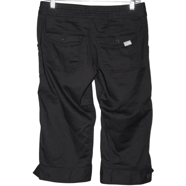 Women's The North Face Black Cotton Casual Athletic Cargo Capri Pants Size 2 - Image 2