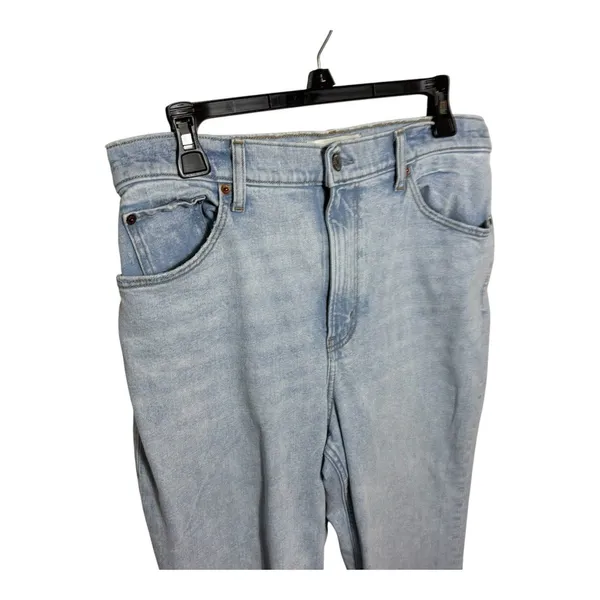 Abercrombie & Fitch The Ankle Straight Ultra High Rise Jeans Size 30/10 Short - Image 2