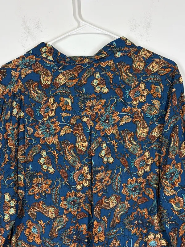 NWT Natural Life Floral Paisley Mini Dress Size XL - Image 5