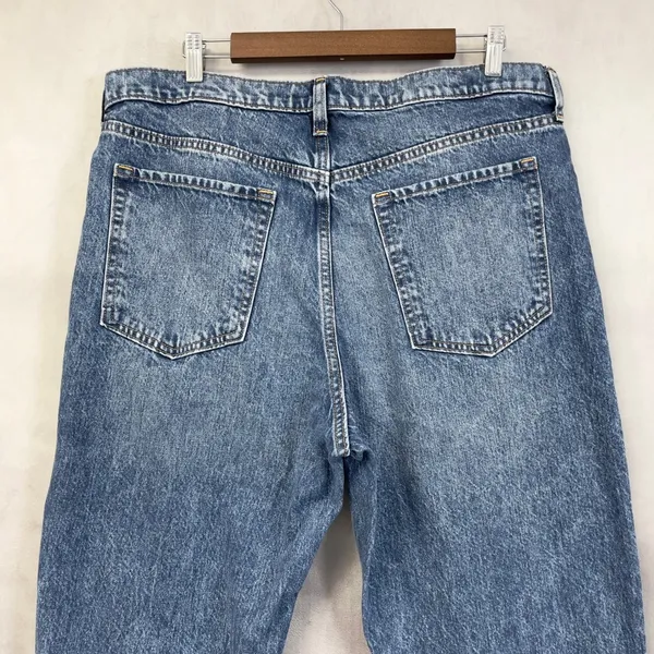 Banana Republic Relaxed Bootcut Jeans Women 33L High‎ Rise Western Classic Indie - Image 6