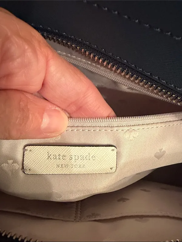 💓💓💓BOGOHO💓💓💓Kate Spade Pink and Navy Saffiano Leather Tote - Image 15