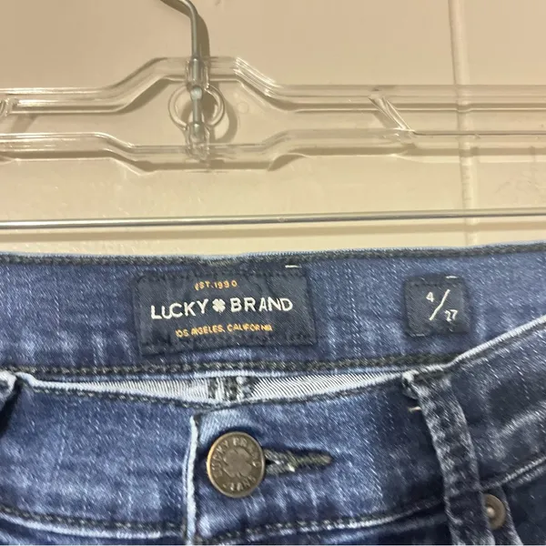 Lucky Brand Brooke Legging Jeans Blue Size 4/27 - Image 4