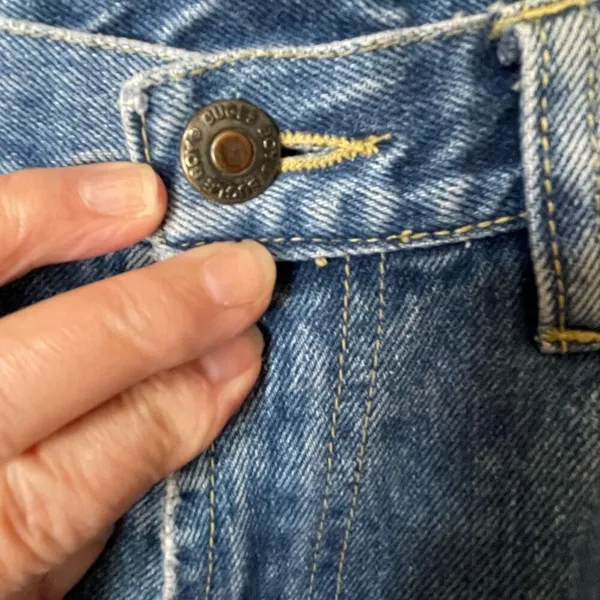 Vintage Bugle Boy size 32L high rise jeans. - Image 5