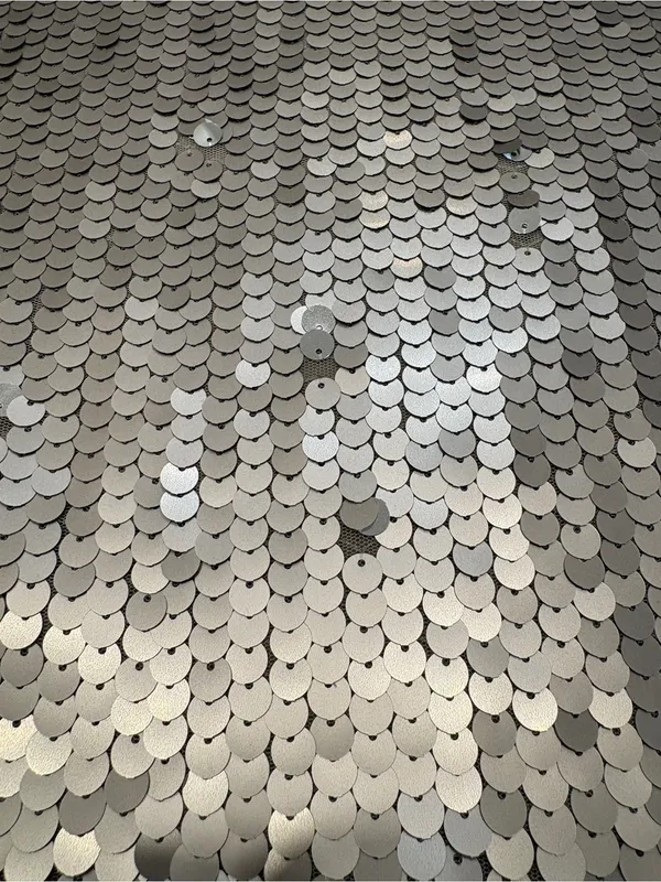 Nwt 🌟 Boden 🌟 Sequin Tulle Pencil Party Holiday Skirt Silver Sz 4 - Image 8