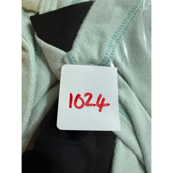 Lululemon Athletic Long Sleeve Raglan Top Mint Green Black Sleeve‎ Contrast 6 - Image 7