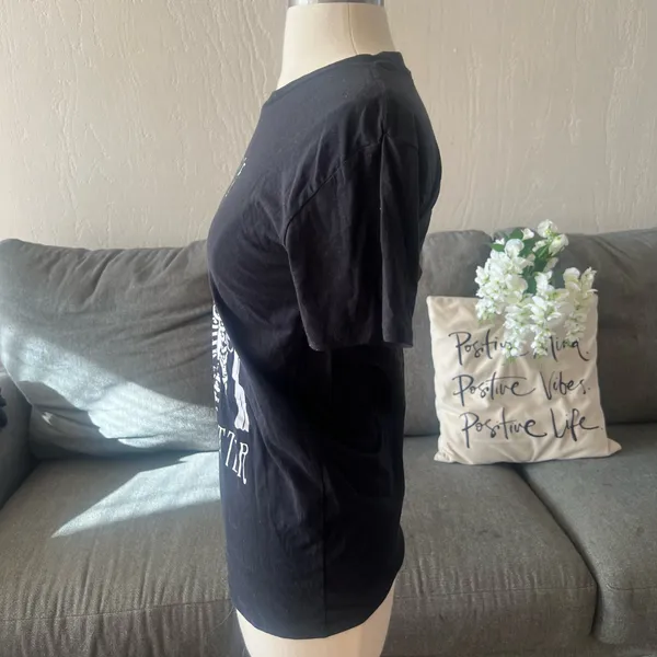 Black Graphic Tee - Image 3