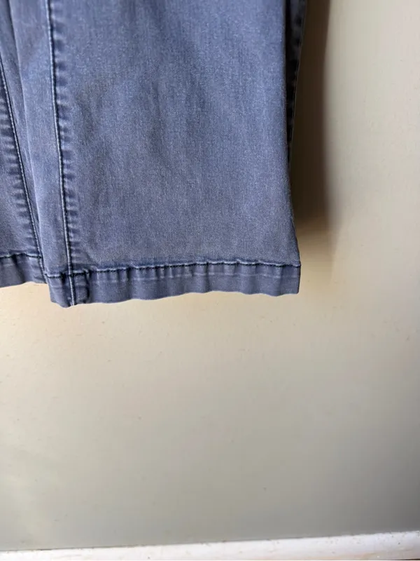 American Eagle Kick Boot Stretch Pants Blue Size 6 Short - Image 3
