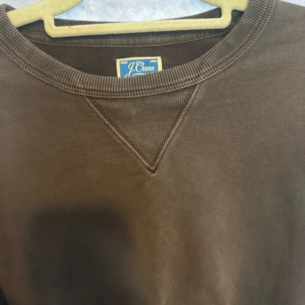 J.Crew Women’s Medium Crewneck French Terry Sweatshirt - Image 3
