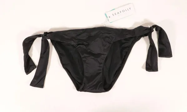 NWT Shine on Hipster Tie-Side Bottoms in Black - Image 3