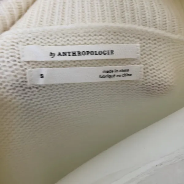 ANTHROPOLOGIE Natalia Cream Sweater - Image 7