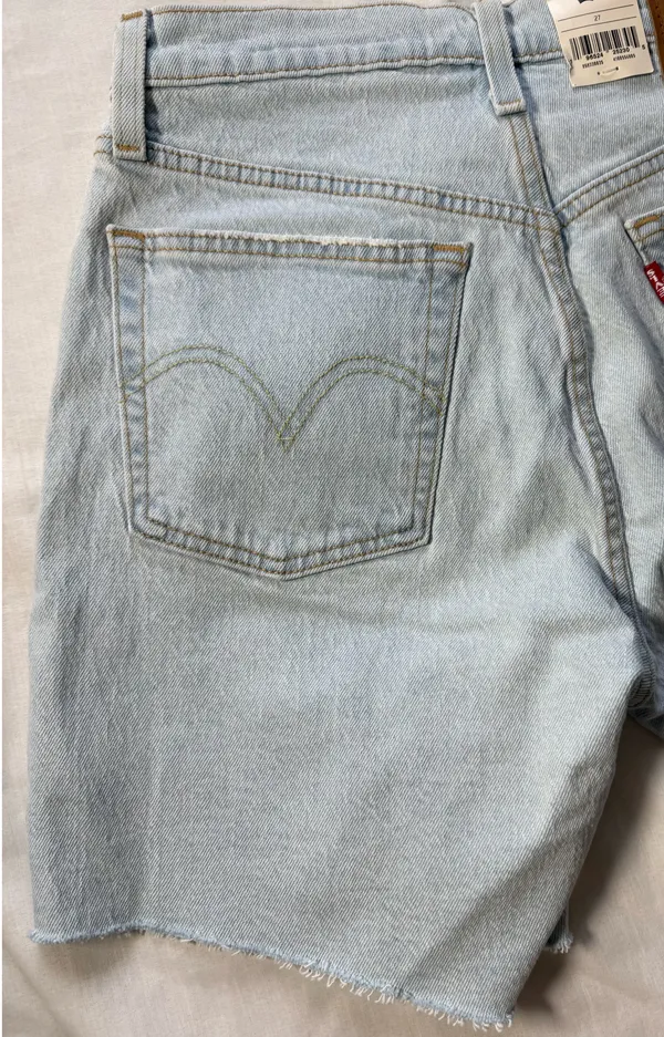 501 Levi’s High-Rise Shorts Premium Denim - Image 6